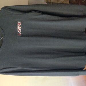 Lea & Viola Long Sleeve Love sweater XS